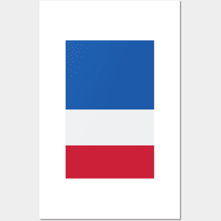 Glasgow Rangers Tricolour Design Posters and Art